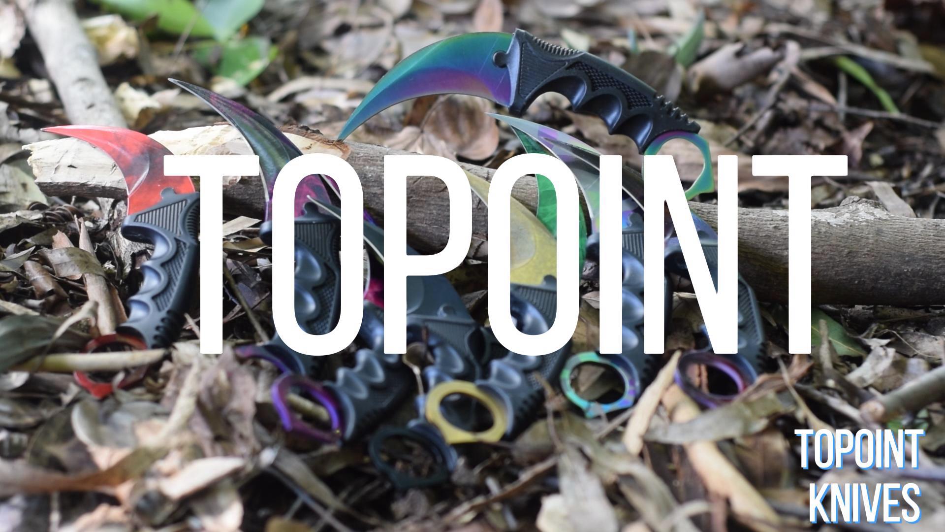 カランビット　54 カランビット 54 TOPOINT Karambit Knife, Stainless Steel Fixed